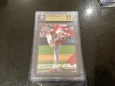 SHOHEI OHTANI Rookie Card NOT BS 10 BGS 9.5  Topps Now 210 Mother  Day RC