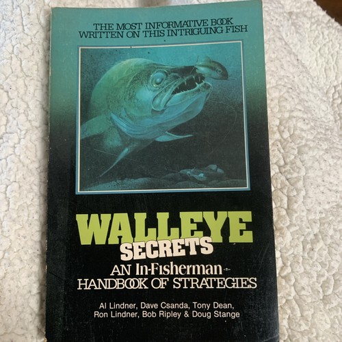 Walleye Secrets In-Fisherman Handbook of Strategies 1986 Vintage Fishing Guide