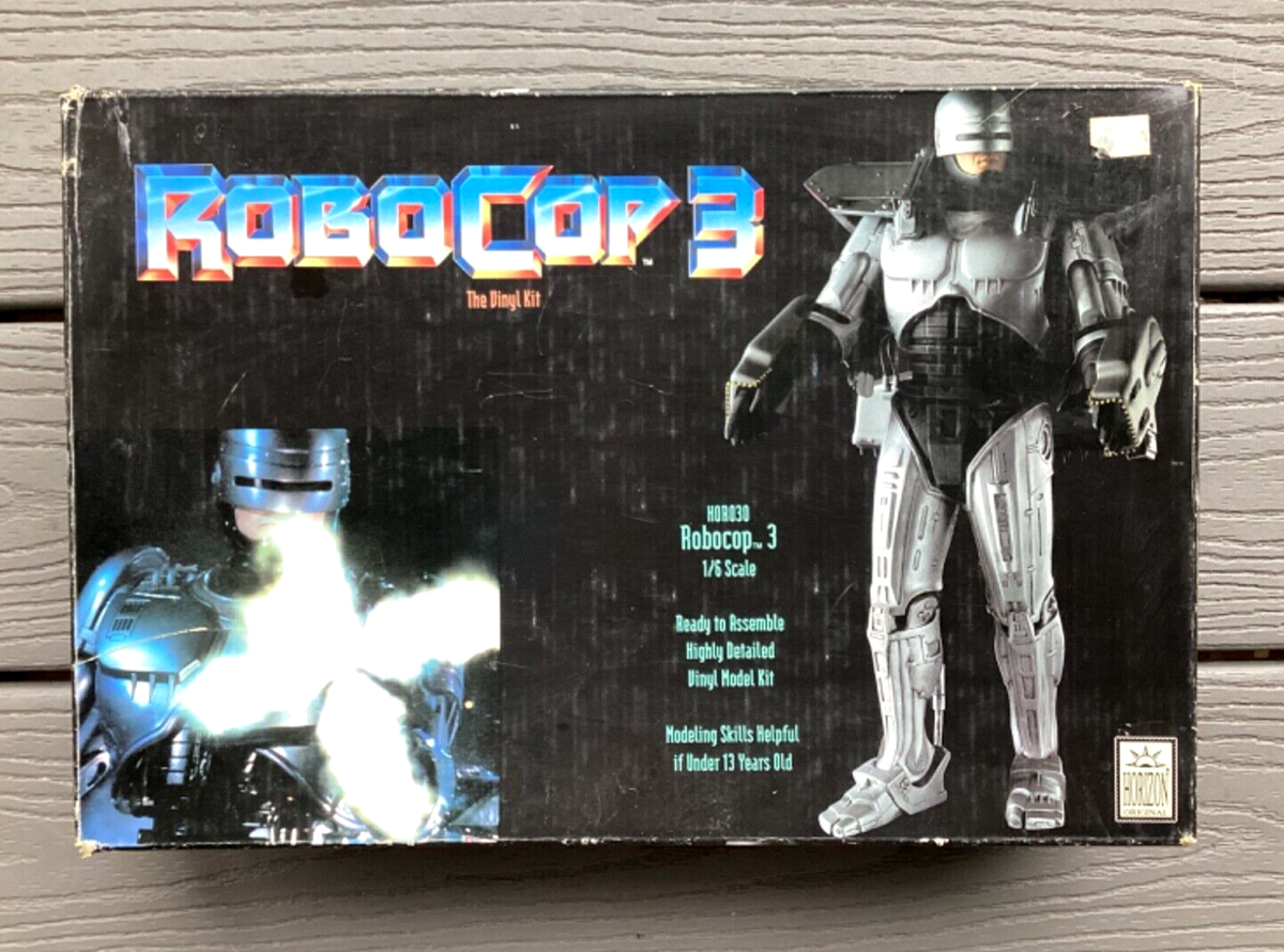 VINTAGE HORIZON 1/6 ROBOCOP MOVIE ROBOCOP 3 FIGURE VINYL MODEL KIT
