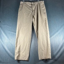 Banana Republic Mens Chino Pants Beige Gavin Straight Fit Size 36x30 Cotton