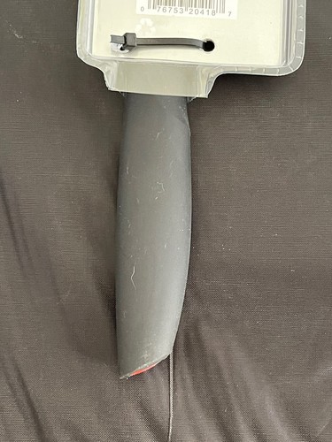 Good Cook Touch Santoku Knife 5" Ceramic Blade W/Sheath & 7” Carbon Stainless St - Picture 10 of 10