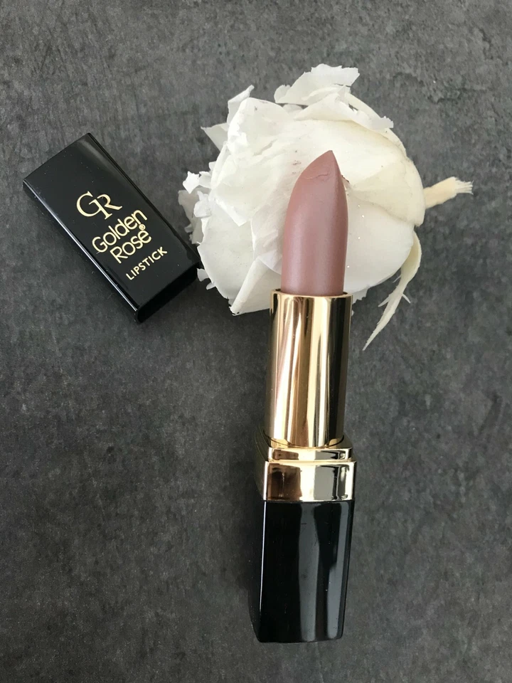 GOLDEN ROSE lipstick ROUGE A LEVRES VITAMINE E SANS PARABENS 101 beige irisée