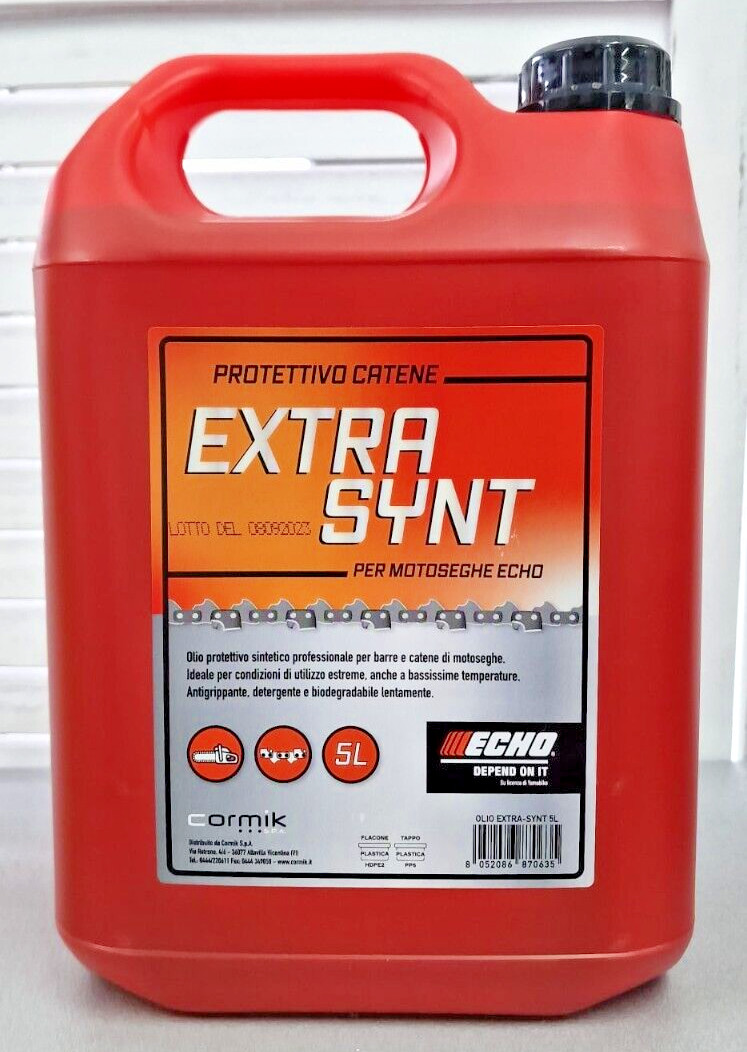 Olio Sintetico Echo Extra-Synt 5 Litri: Protezione Totale Catena