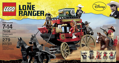 かご　19セット Lego Stagecoach Escape 79108 The Lone Ranger Minifigure Building