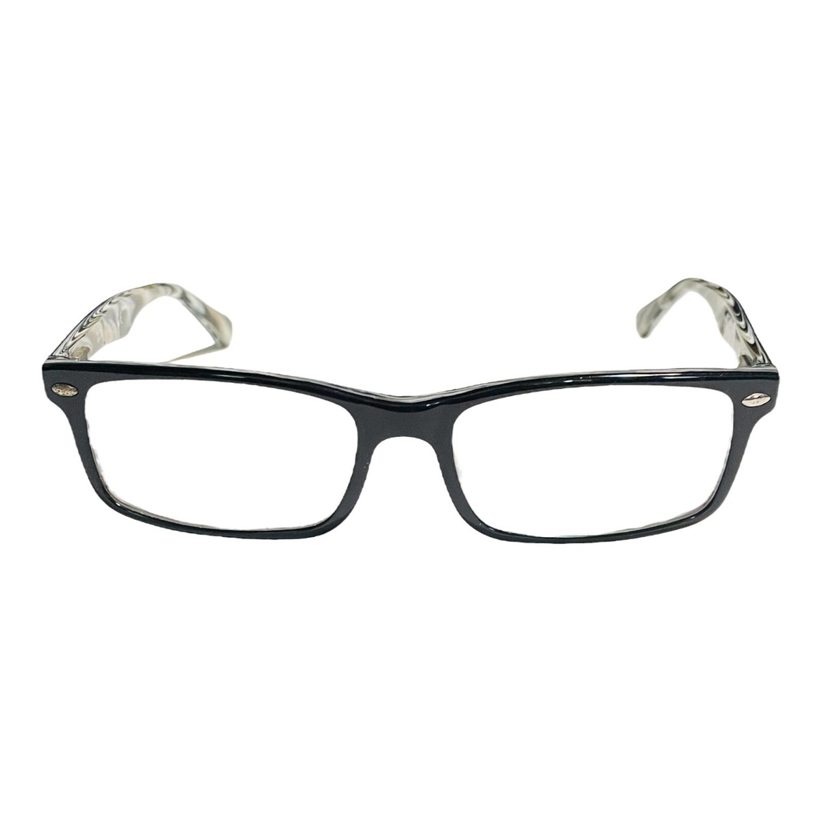 RAY-BAN RB5162 2262 Eyeglasses Frame 52-16-140 Black/White Marble