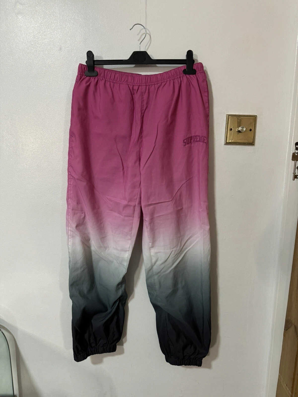 Pantalon de piste Supreme Gradient rose petit SS18