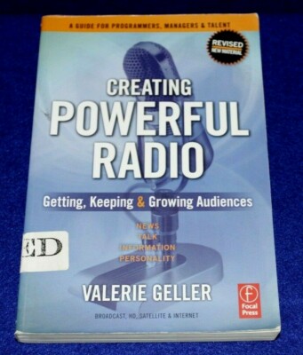 Creating Powerful Radio: by Valerie Geller - Paperback - USED - Focal Press L@@K