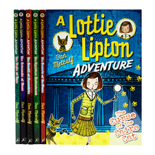The Lottie Lipton Adventures Series by Dan Metcalf: 6 Books set -Paperback