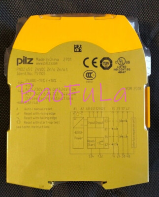 1PCS New PILZ 751105 PNOZ S5 Safety Relay 24VDC