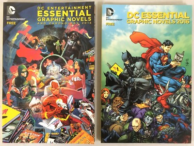 DC Entertainment Essential Graphic Novels and Chronology 2 TPB 2015, 2016 NM