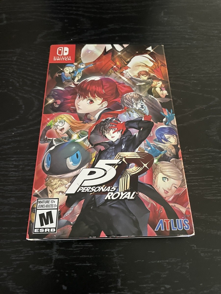 COMPLETE STEELBOOK Persona Royal Steelbook Launch Nintendo