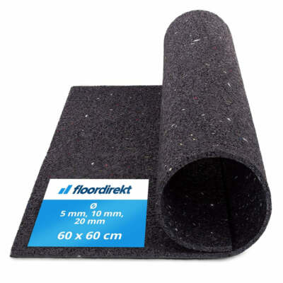 Conny Clever Anti-Vibrationsmatte Für Waschmaschine – 60 X 60 Cm, Schwarz, Rutschfest & Schalldämmend