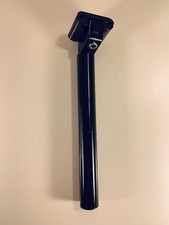 bike seat post 27.2 USED unbranded black cut down good condition bicycle part