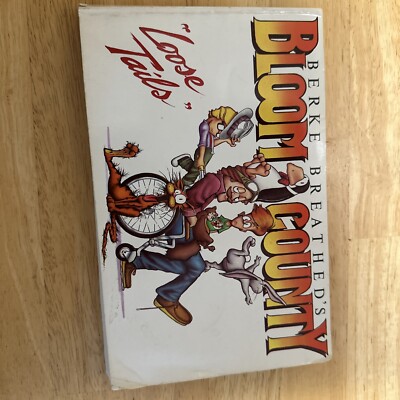 BLOOM COUNTY_''LOOSE TAILS''  1983 FIRST EDITION_Paper back_Berke Comic(#3)