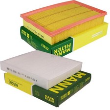 MANN-FILTER Filtersatz Innenraumfilter Luftfilter für Ford Focus C-Max