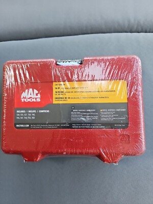 MAC TOOLS SPT10RBRT 10 STÜCK ADVANCED R.B.R.T. IMPACT STAR TORX DRIVER SET
