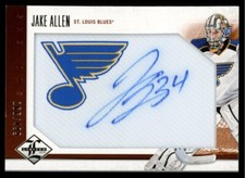2012-13 Panini Limited Hockey Phenoms 166/499 Jake Allen #214 Rookie Auto