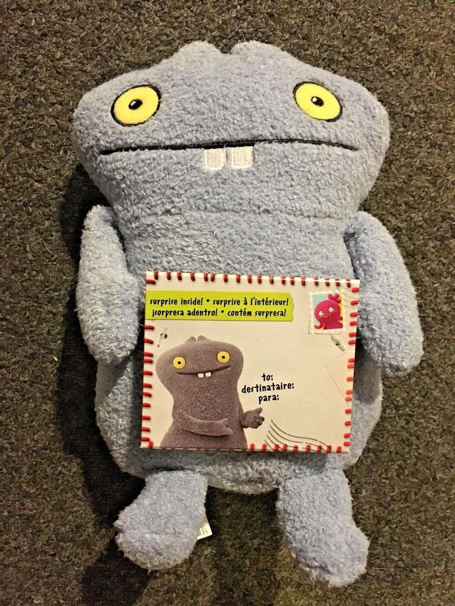 Uglydoll Movie Hungrily Yours BABO, Boys Kids Blue Stuffed Plush Toy,  Tall