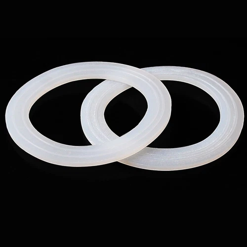 Weiß Silikon Gummi Runden Unterlegscheiben 20mm 25mm 32mm 40mm 50mm O-Ring Pad - Bild 5 von 12