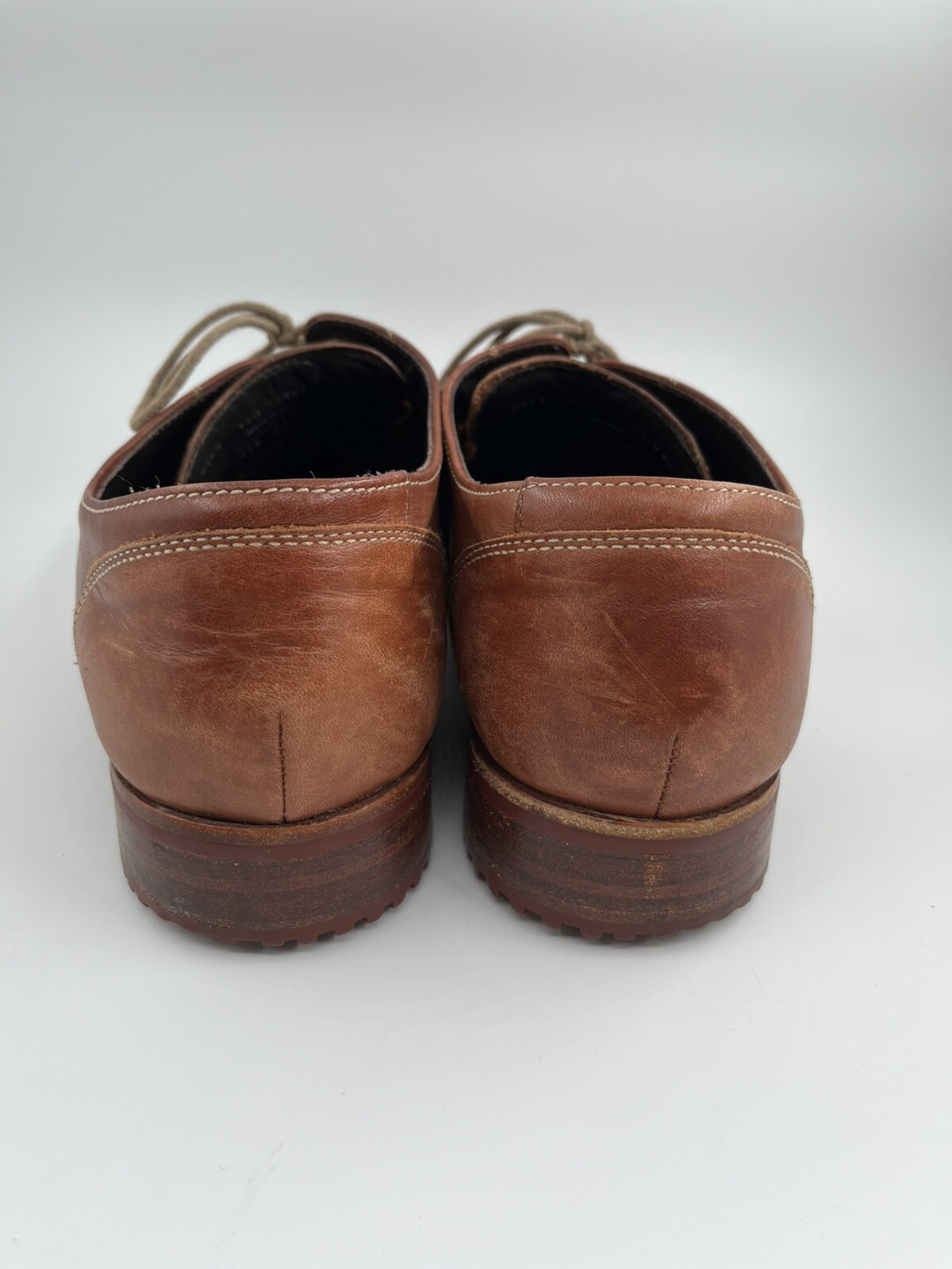 SAOLA COLE HAAN C08665 Marrone IMPERMEABILE Casual Abito OXFORD Spirit Toe UOMO 10M