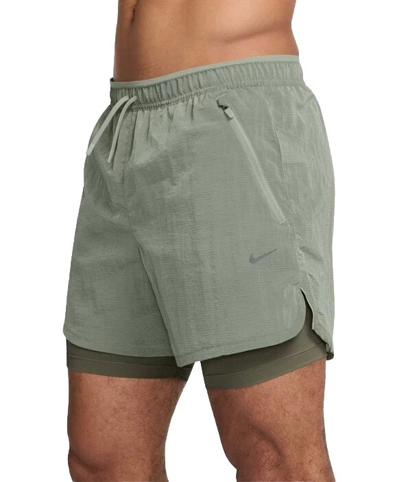 Nike Men’s XL-Tall Stride Dri-Fit 5” 2-in-1 Running Division Shorts FZ1135-370