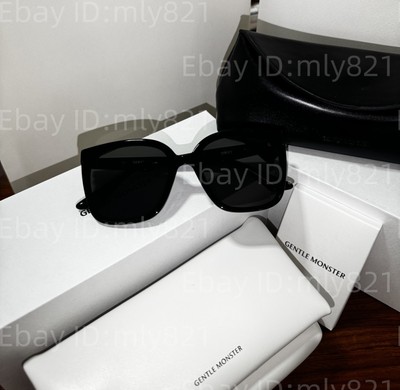 GentleMonster BURTY 01 Sunglasses Black Frame Black Lenses  display picture 1