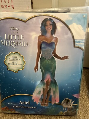 little mermaid dress womens Disney Women's The Little Mermaid Ariel Blue Dress Costume