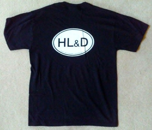 T Shirt Black with Hook, Line & Drinkers logo Jerzees brand Small - Picture 2 of 2