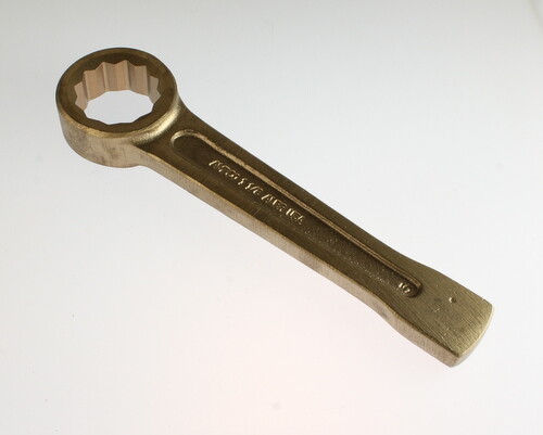 WS-1-1/8 AMPCO TOOL Box Wrench, 2-Point Box End, Non-Sparking, Non-Magnetic, Cor - Picture 1 of 1