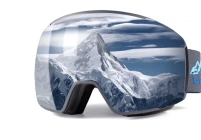 EverSport M81 Ski Goggles Pro, Magnetic Snowboard Snow Goggles for Women Men,...