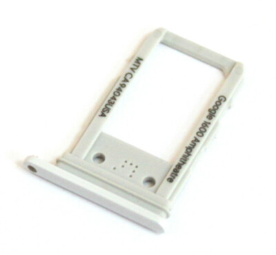 OEM  GOOGLE PIXEL 3A G020G REPLACEMENT WHITE SIM CARD HOLDER TRAY