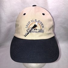 Vintage 101st US Open Hat Southern Hills Golf Country Club Cap Beige Made in USA