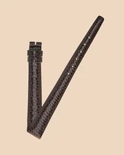 Universal Geneve 11mm x 9mm Vintage Brown Lizard Strap