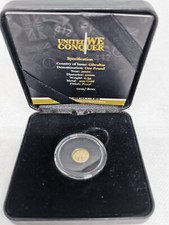 GIBRALTAR £1 ONE POUND GOLD COIN LOW MINTAGE rare SCARCE