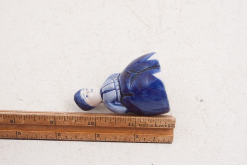 Delft's Handpainted Dutch Boy Bell Dinner Service (H3R) Porcelain Ringer - Picture 5 of 6