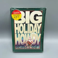 Set of 16 Sealed Big Holiday Howdy Southern Christmas Card LPG Greetings