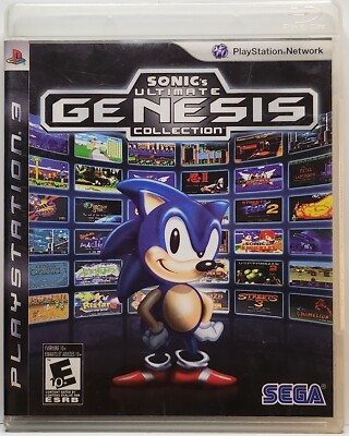 Sonic's Ultimate Genesis Collection (Sony PlayStation 3, 2009) PS3 Tracked Ship 