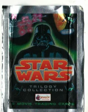 STAR WARS TRILOGY COLLECTION PACK (MERLIN COLLECTIONS, 5 Cards, 1997) NEW