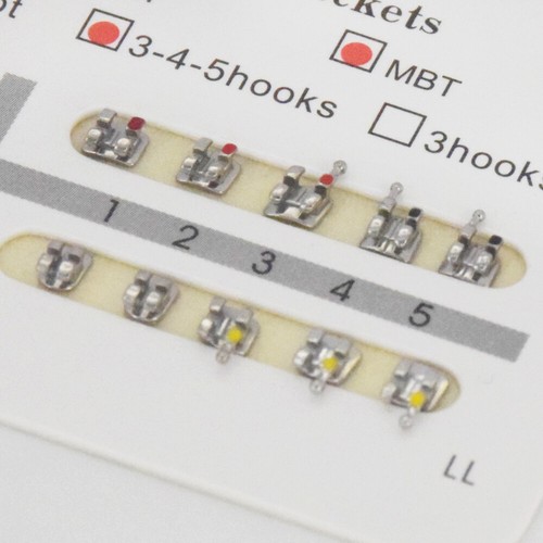 Dental Bracket Ultradünner Monoblock MIM Edgewise ROTH MBT 022 018 345 Haken - Bild 36 von 48
