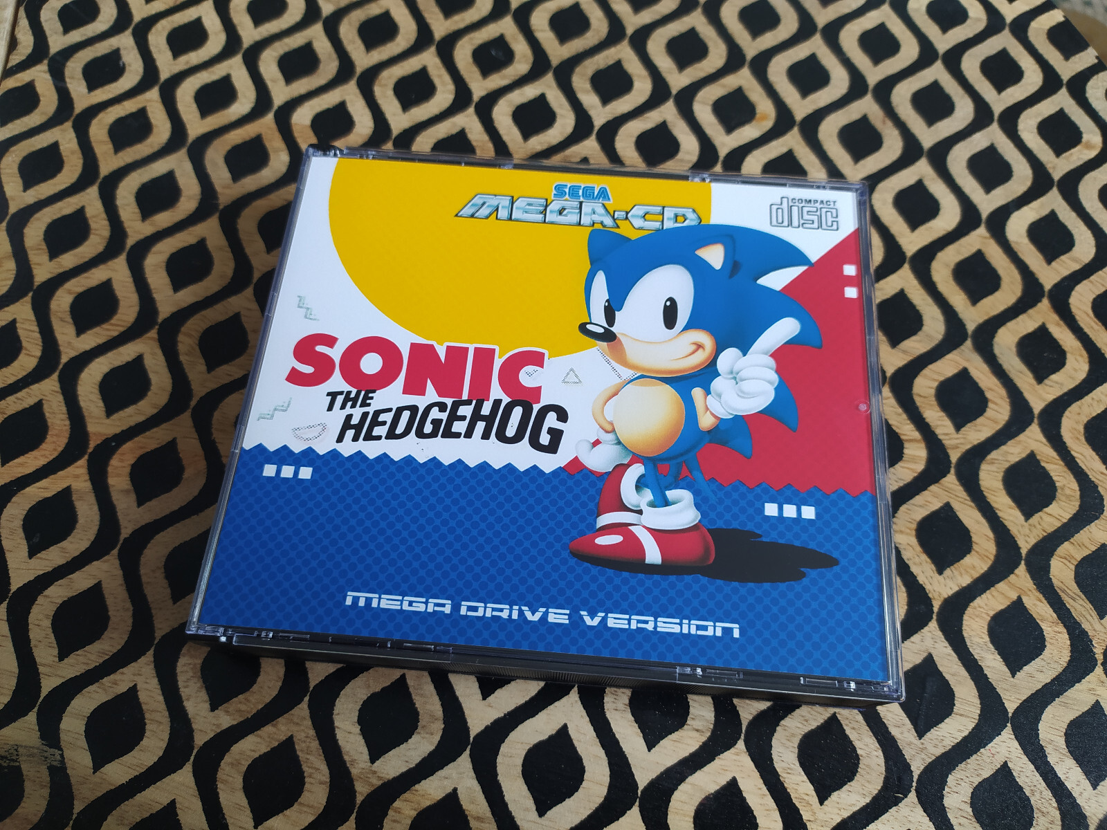 Sonic 1 Sega MEGA CD version PAL EURO - Conversion / Repro (Sonic the hedgehog)
