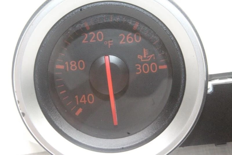 Nissan 370Z Z34 2020 cupé #250 medidor de aceite voltios pantalla medidor de tablero central Foto 4 de 4