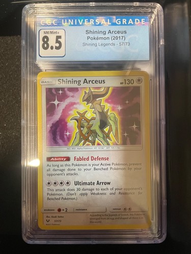 Shining Arceus graded CGC 8.5 for sale on eBay