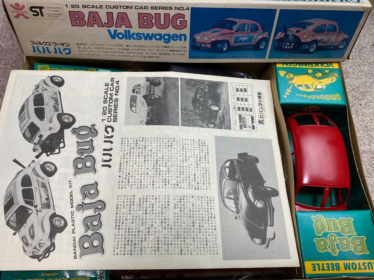RARE!! BANDAI 1/20 BAJA BUG VolksWagen == NIB | eBay