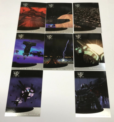 1998 Babylon 5 Season 5 Trading Card Third Space Chase Card Set 8 Out Of 9