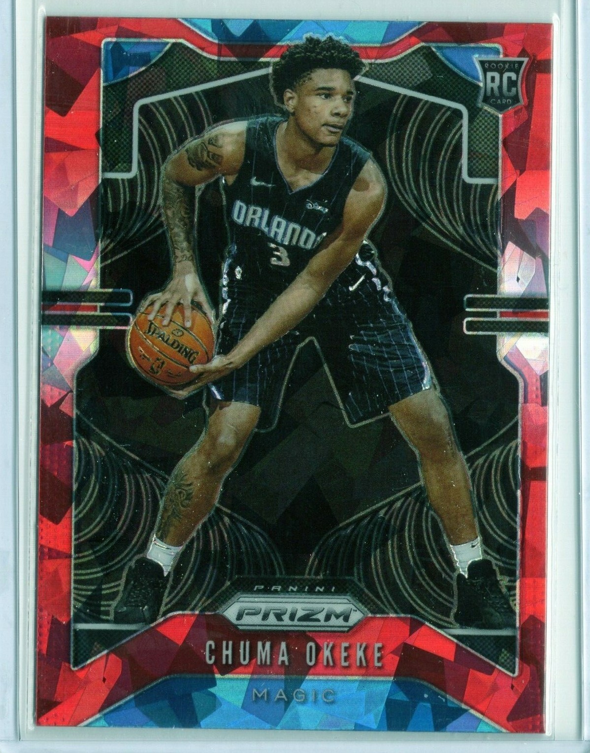 CHUMA OKEKE Magic 2019-2020 NBA Prizm RED CRACKED ICE PRIZM #262