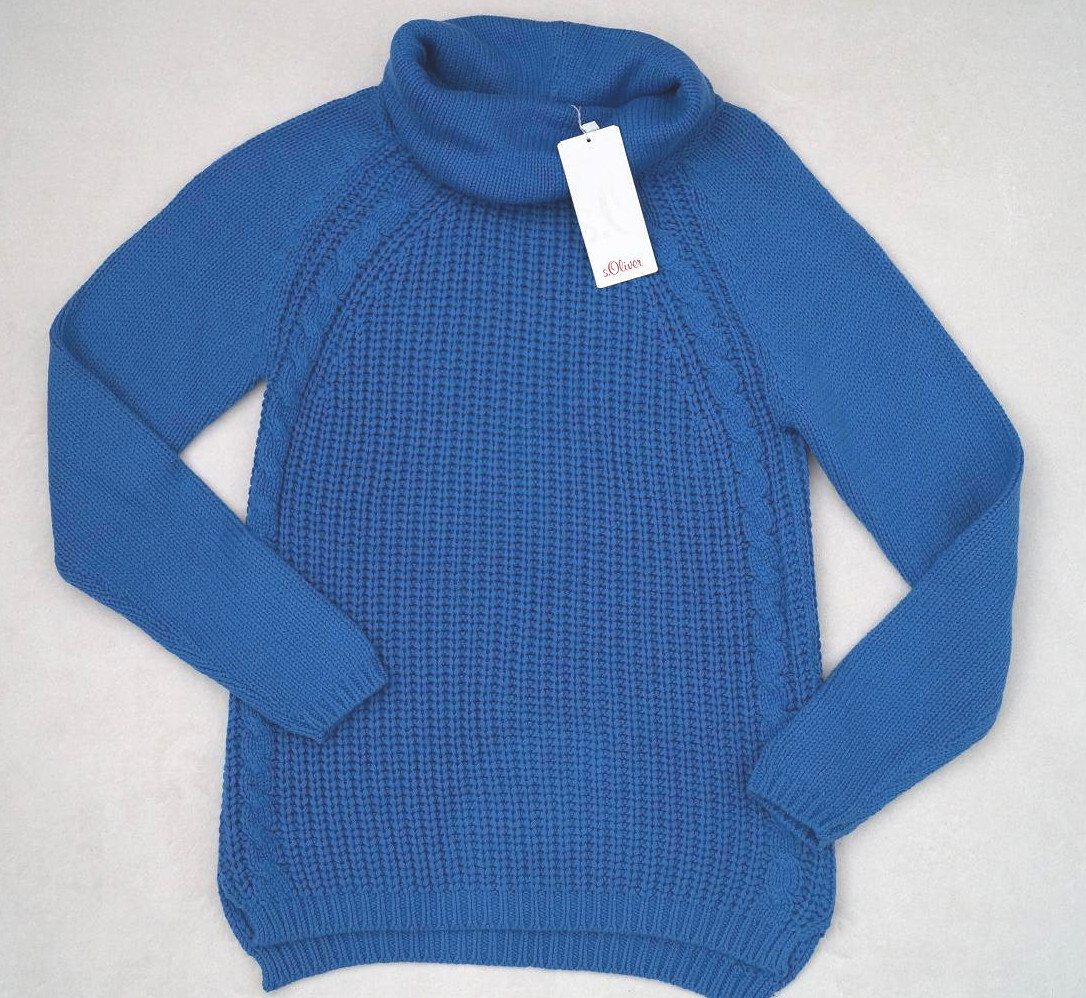 S.Oliver Mädchen Pullover Mit Streifen - Baumwollstretch Im Loose Fit