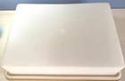 TUPPERWARE Sheet Cake Taker - Divided Platter on the Flip Side - Harvest Gold — photo 4