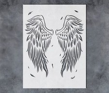 GSS Designs Angel Wings Stencils for Painting on Wood Canvas Paper Walls