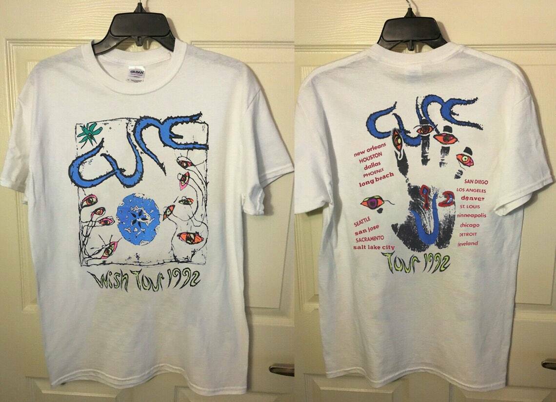 The Cure Wish Tour UK 1992 Vintage 90s-