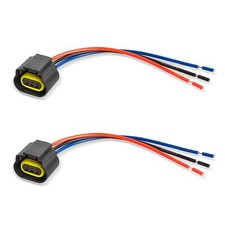 9008 H13 Socket Female Adapter Wiring Harness for H13LL Headlight Lamps Fog B...
